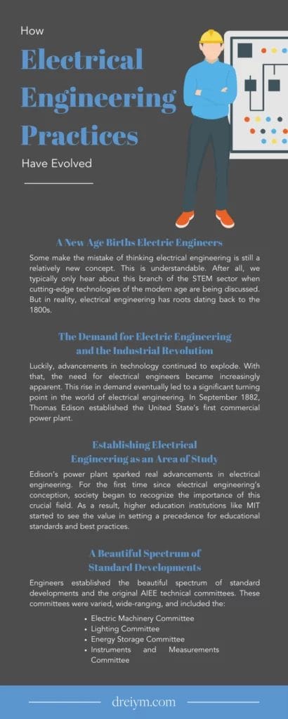 How Electrical Engineering Practices Have Evolved – Dreiym Engineering PLLC