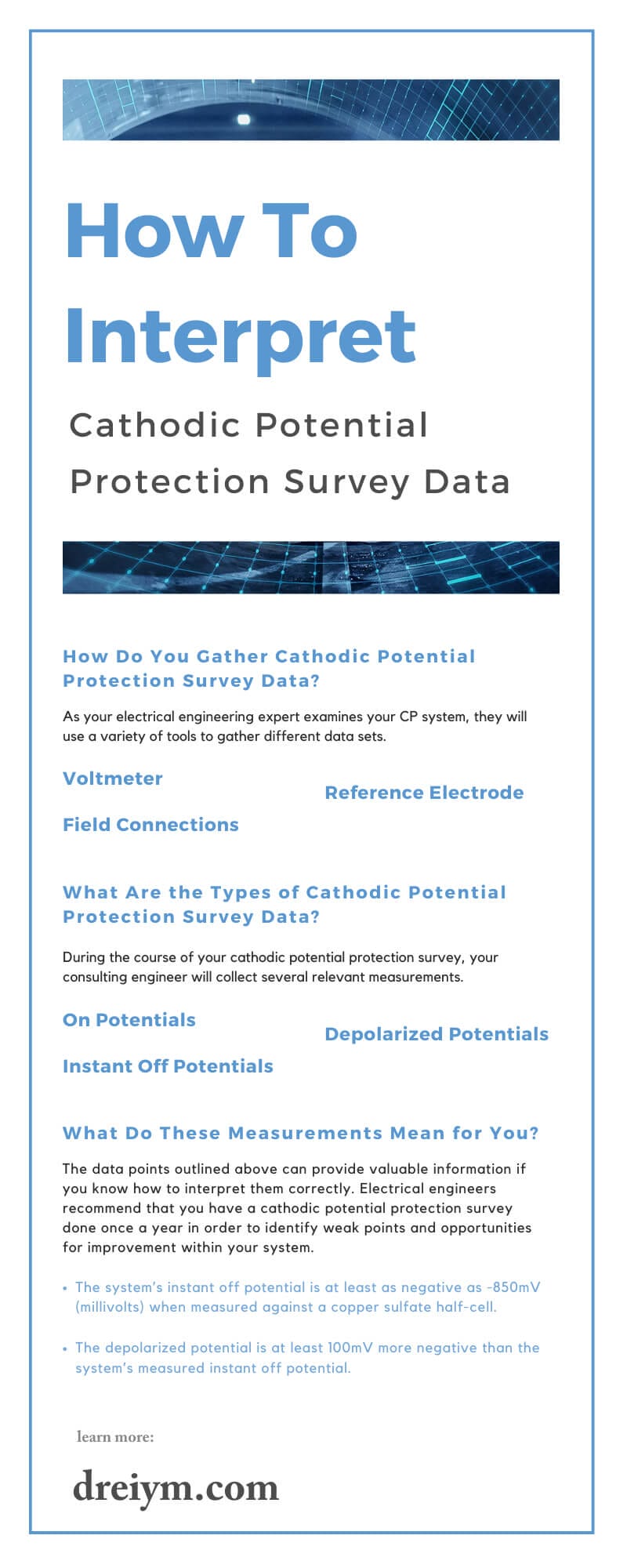 How To Interpret Cathodic Potential Protection Survey Data